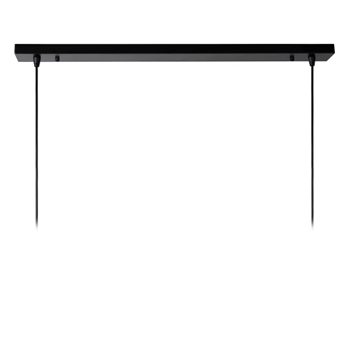 Lucide DIKRA - Hanglamp - 2xE27 - Zwart - detail 1